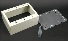 LEGRAND Legrand V5744-3 Wiremold 4-5/8 x 6-1/2 x 2-3/4 Extra Deep Switch and Receptacle Box