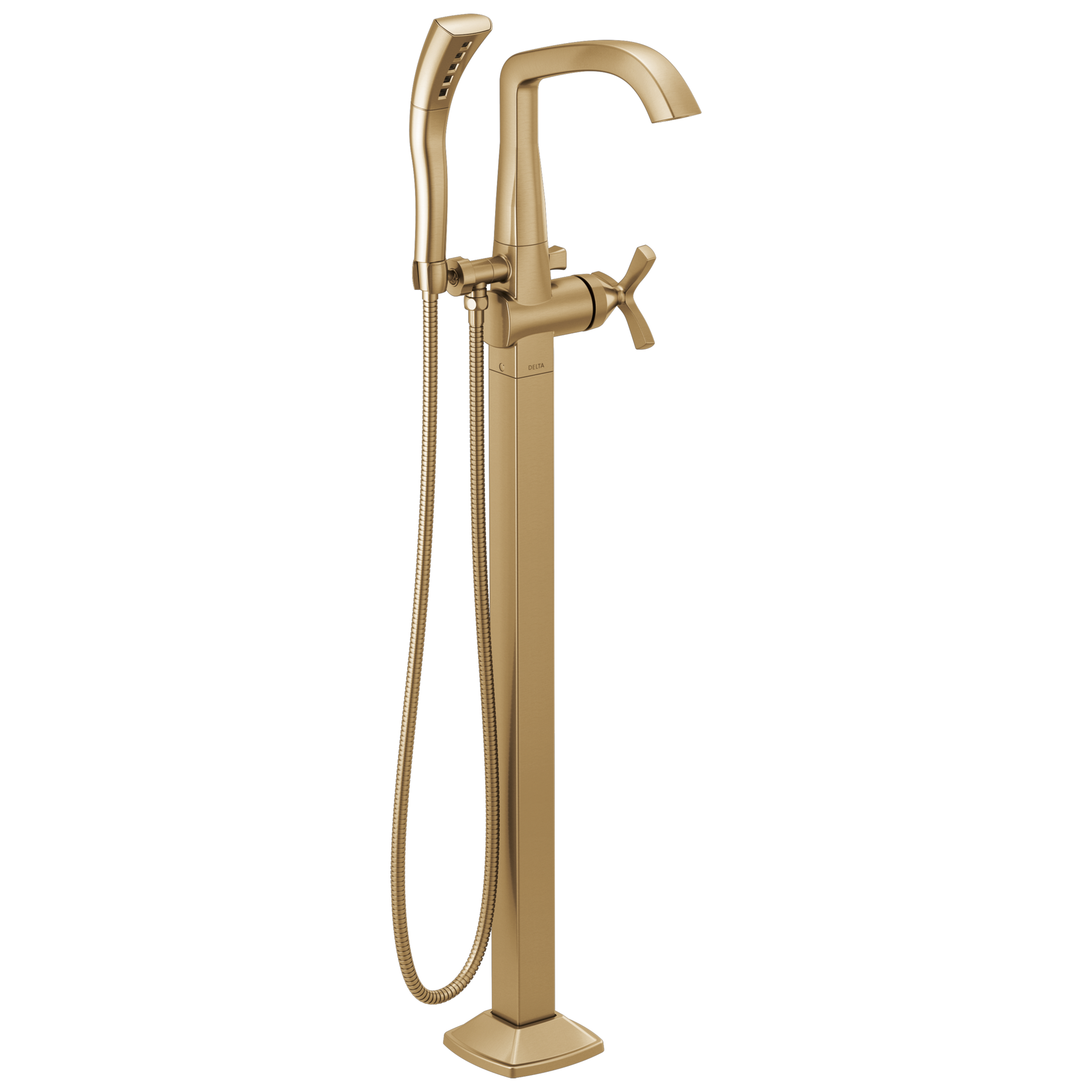 DELTA FAUCET Delta T47766-CZ-PR-FL Stryke Floor Mount Tub Filler Trim 1.75 GPM