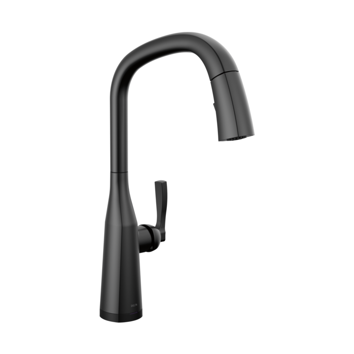 DELTA FAUCET Delta Faucet 9176T-BL-DST Single Handle Pull Down Kitchen Faucet with Touch2O Technology
