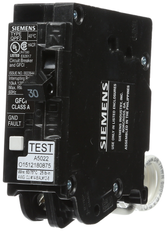 SIEMENS Siemens QF130A Ground Fault Circuit Breaker 120V 30A 10 kA Interrupt