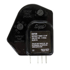 SUPCO Sealed Unit Parts EDT20 Universal Adjustable Electronic Defrost Timer 10-35 Minutes 230 VAC SPDT