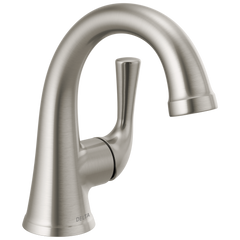 DELTA FAUCET Delta 9178-SP-DST Leland Single Handle Pull-Down Kitchen Faucet with ShieldSpray Stainless Steel