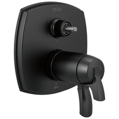 DELTA FAUCET Delta T27T976-BLLHP Stryke Thermostatic Integrated Diverter Trim with Six Function