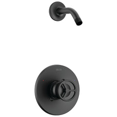 DELTA FAUCET Delta T14258-BLLHD Trinsic Shower Trim 1L Less Shower Head