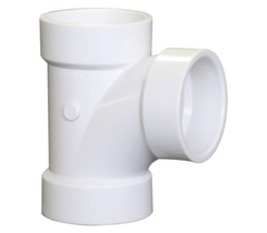 NIBCO FITTINGS 4811RR 2X1-1/2X2 PVCDWV SAN TEE