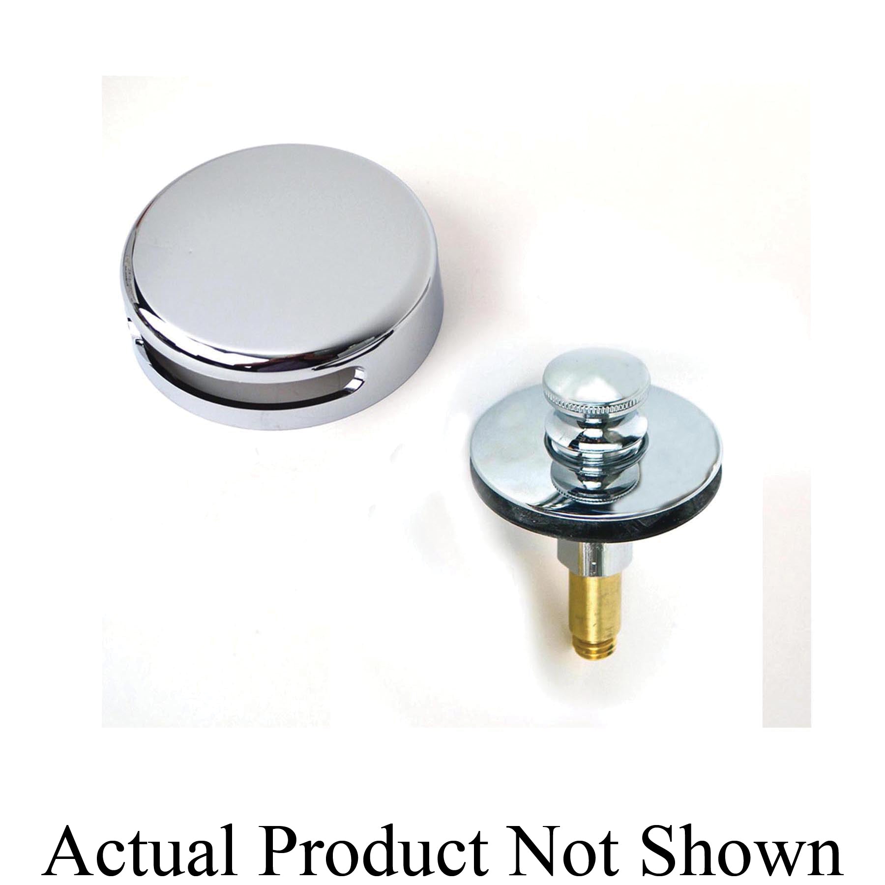 WATCO Watco 900-LTSF-0-BN Innovator Flex Series 14 in. Plastic Lift & Turn Drain in Brushed Nickel