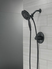 DELTA FAUCET Delta Faucet T142855-BL-I Albion Monitor 14 Series Shower Only Trim Only with In2ition Hand Shower