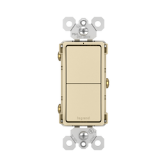 LEGRAND Wiremold RCD11I Combination Switch, 15A 120V - Ivory