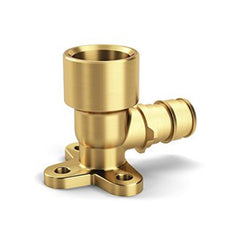 ZURN Zurn PEX QEDE33BFGX Expansion XL Brass PEX x FPT Drop Ear Elbow