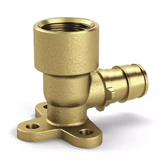 ZURN Zurn PEX QEDE33BFGX Expansion XL Brass PEX x FPT Drop Ear Elbow