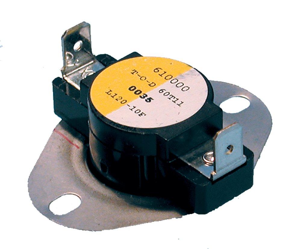 SUPCO Supco SHL120 Limit Control Thermostat 240V SPST 120 Degree F Open 110 Degree F Close