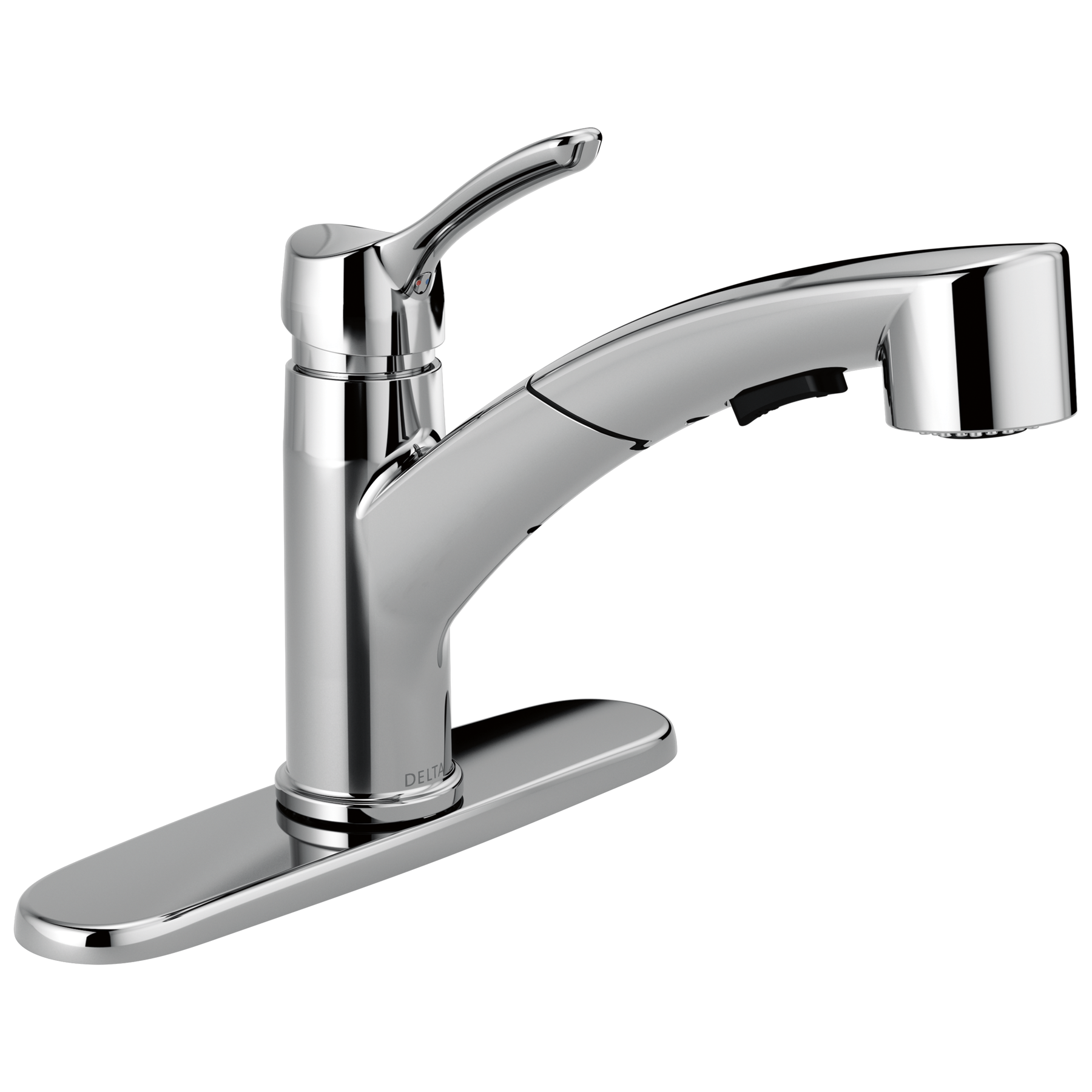 DELTA FAUCET Delta Faucet 4140-TP-DST Collins Single Handle Tract-Pack Pull-Out Kitchen Faucet