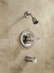 DELTA FAUCET Delta Faucet BT13410-SS Foundations One Handle Single Function Bathtub & Shower Faucet in Brilliance Stainless (Trim Only)