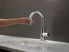 DELTA FAUCET Delta Faucet 9959-LS-DST Trinsic Single Handle Pull Down Bar Faucet