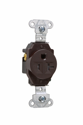LEGRAND Legrand TR5351 Pass & Seymour 20 Amp 125 VAC Single Receptacle NEMA 5-20R