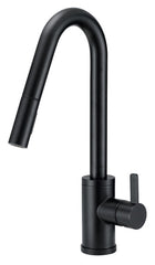 GERBER Gerber Plumbing D457230BS Amalfi Single Handle Pull-Down Kitchen Faucet 1.75gpm