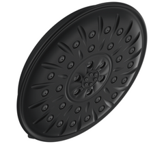 DELTA FAUCET Delta Faucet 52487-BL H2Okinetic 1.75 GPM 4-Function Round Showerhead with UltraSoak