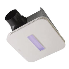 BROAN-NUTONE Broan-Nutone AR110LKVVF SurfaceShield Exhaust Fan w/ LED and Vyv Antimicrobial Virus Killing Violet Light 110 CFM