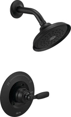 DELTA FAUCET Delta Faucet T14232-BL Woodhurst Single-Function Shower Trim, 1.75 GPM, Matte Black