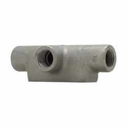 EATON EATON T47 Type T Conduit Outlet Body, 1-1/4 in Hub, 7 Form, Feraloy Iron Alloy