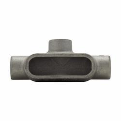 EATON EATON T47 Type T Conduit Outlet Body, 1-1/4 in Hub, 7 Form, Feraloy Iron Alloy