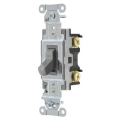 HUBBELL Hubbell Wiring Device-Kellems CS120GY AC Toggle Switch 20A 120/277V