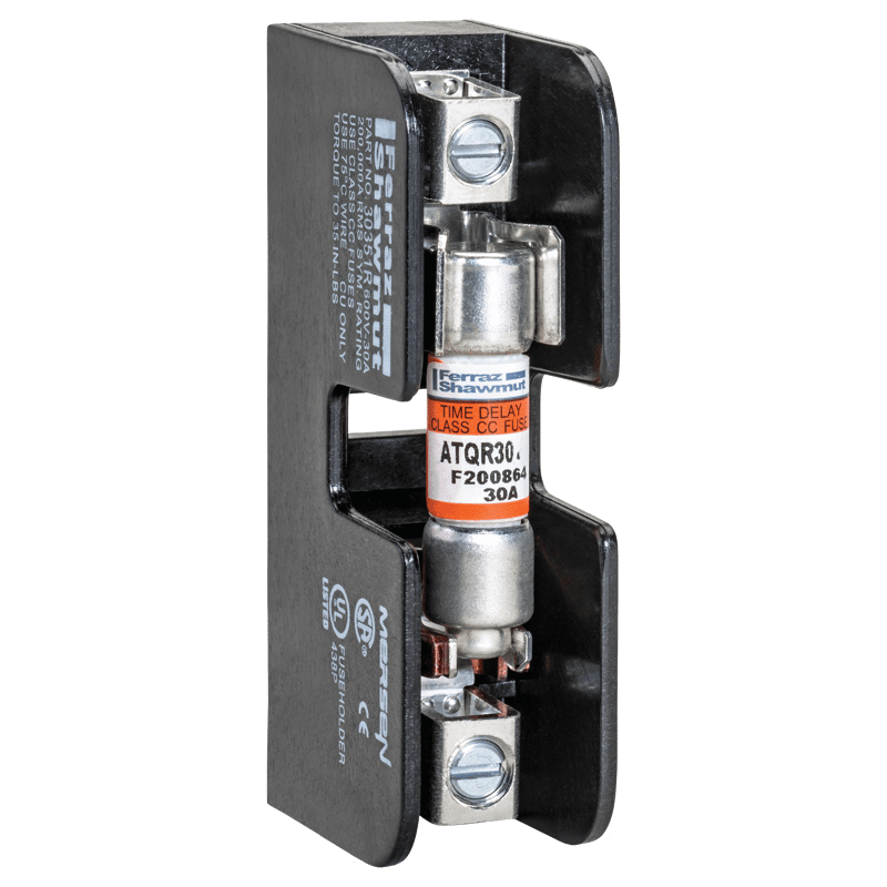 MERSEN Mersen ATQR3 3 Amp, 600 Volt, Class CC, Time Delay Midget Fuse