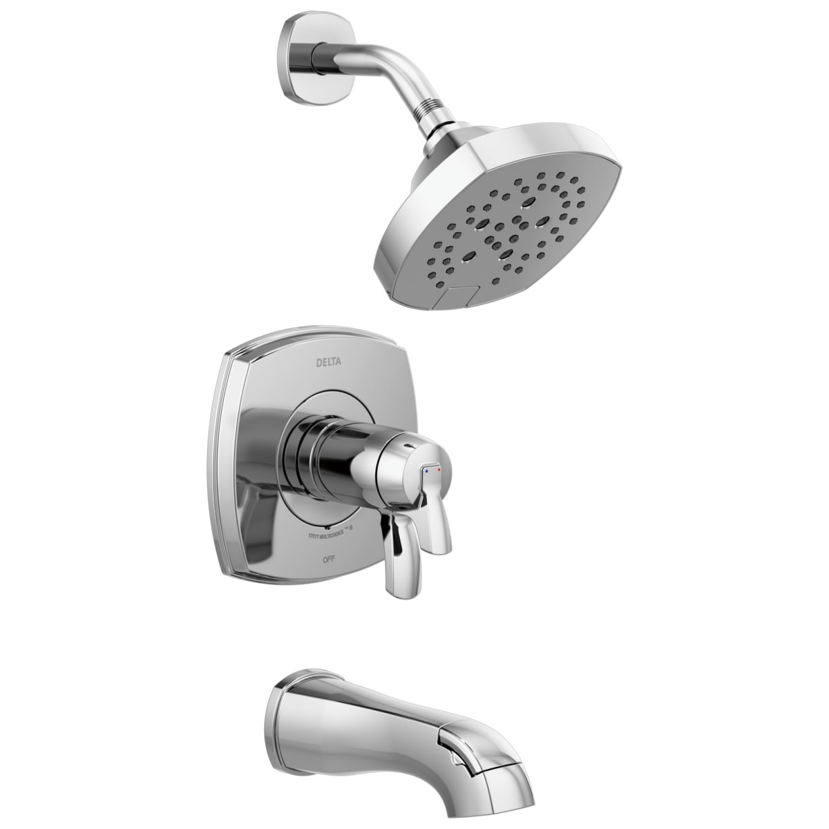DELTA FAUCET Delta T17T476 Stryke 17 Thermostatic Tub and Shower Only