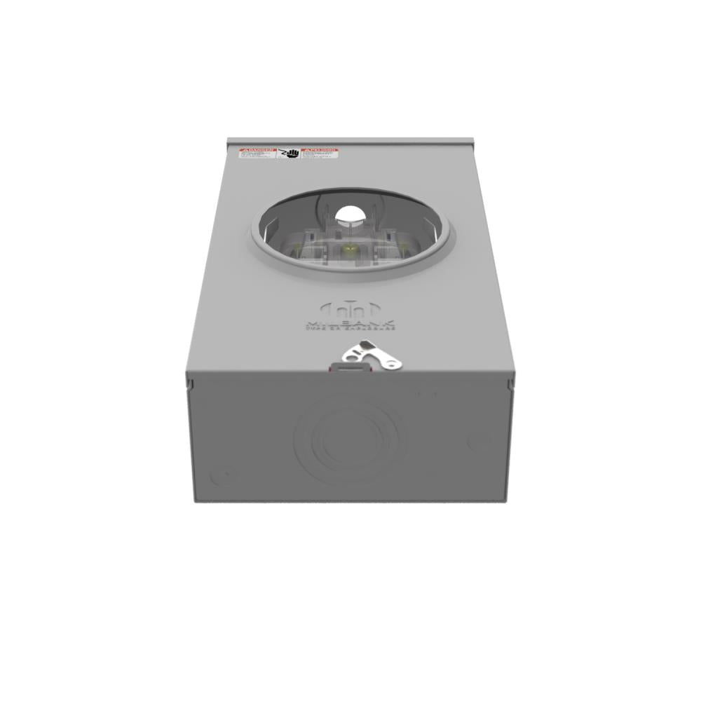 MILBANK Milbank Manufacturing U6193-YL-QG-AMS Ringless Meter Socket 125 Amp