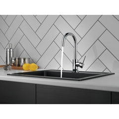 DELTA FAUCET Delta 1959LF Delta True Single Handle Limited Swivel Bar Faucet 1.5 gpm