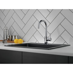 DELTA FAUCET Delta 1959LF Delta True Single Handle Limited Swivel Bar Faucet 1.5 gpm