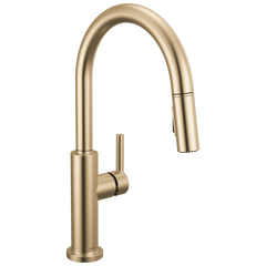 DELTA FAUCET Delta 19867LF-CZ Nicoli Single Handle Pull-Down Kitchen Faucet 1.8 GPM