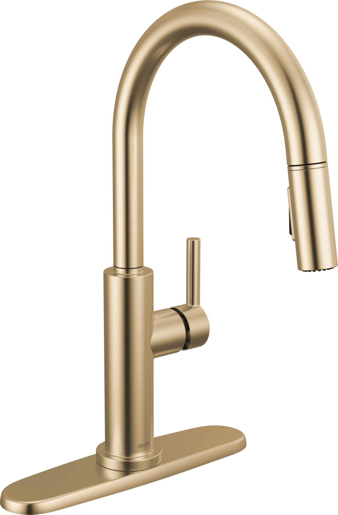 DELTA FAUCET Delta 19867LF-CZ Nicoli Single Handle Pull-Down Kitchen Faucet 1.8 GPM