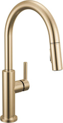 DELTA FAUCET Delta 19867LF-CZ Nicoli Single Handle Pull-Down Kitchen Faucet 1.8 GPM