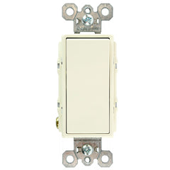LEGRAND Pass & Seymour TM874LA Standard Rocker, Grounding Type, High Impact Resistant Thermoplastic