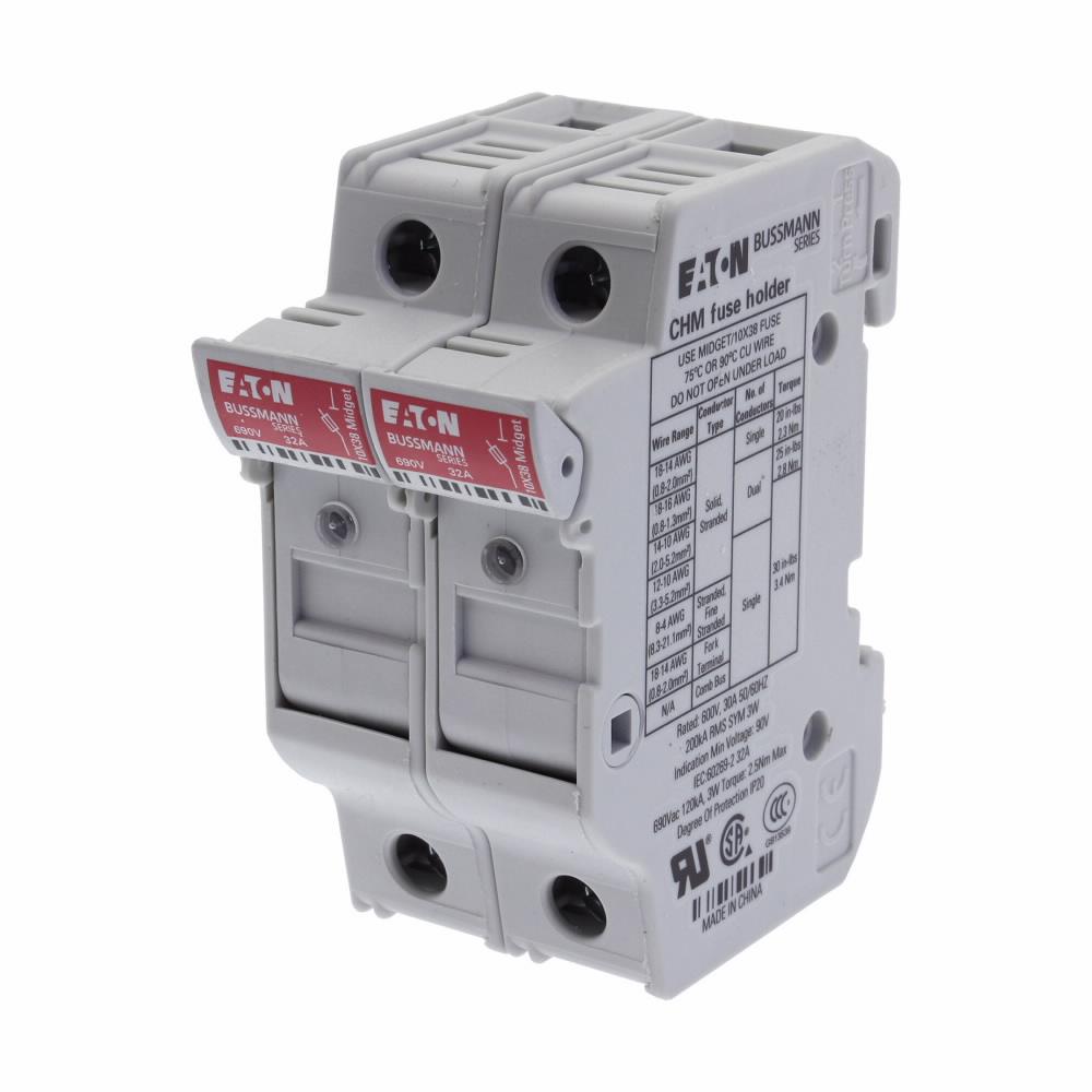 EATON Bussmann CHM2DIU Modular Fuse Holder 600/690 V 30/32 A