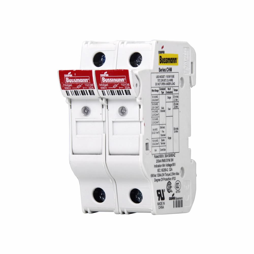 EATON Bussmann CHM2DIU Modular Fuse Holder 600/690 V 30/32 A