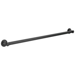 DELTA FAUCET Delta 41642-BL Grab Bar BathSafety 42 Inch Traditional Matte Black ADA Wall Mount