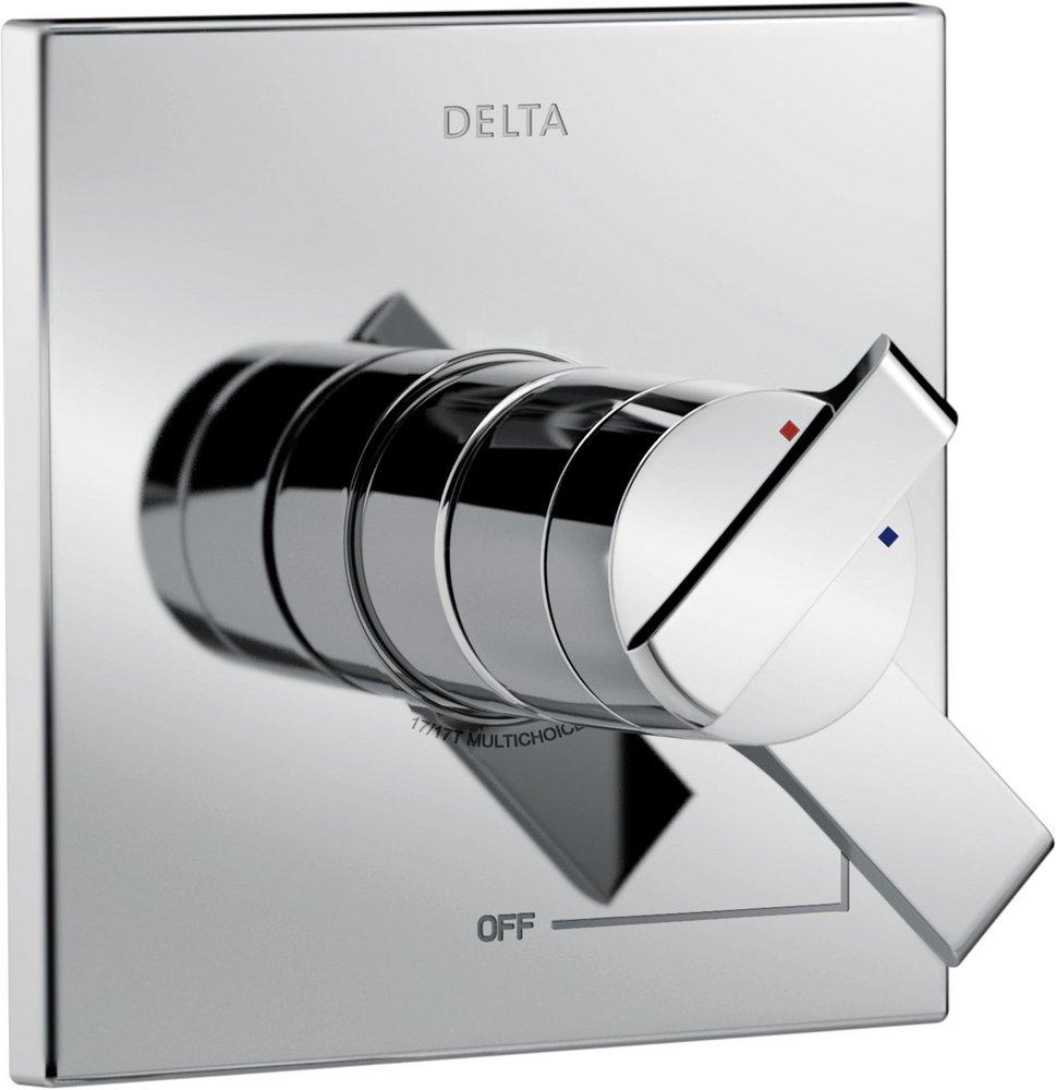 DELTA FAUCET Delta Faucet T17067 Ara Single Handle Pressure Balancing Valve Trim in Chrome