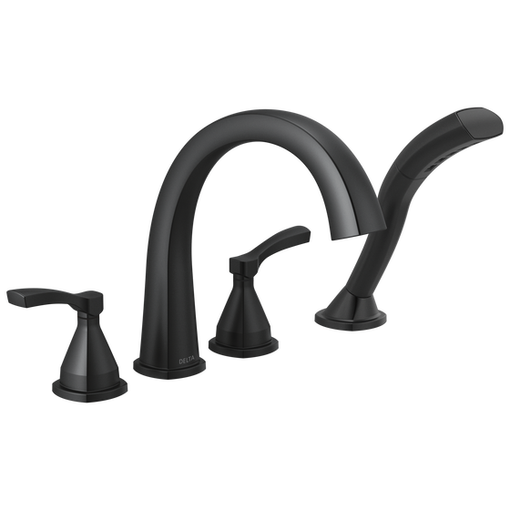 DELTA FAUCET Delta T4777-BL Stryke Four Hole Roman Tub Trim