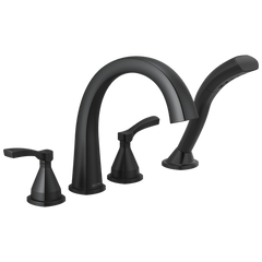 DELTA FAUCET Delta T4777-BL Stryke Four Hole Roman Tub Trim
