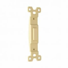 LEGRAND Pass & Seymour 80700I INSERT WALLPLATE TGL SW BLK PLSTC IVORY