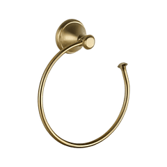 DELTA FAUCET Delta 79746-CZ Cassidy Towel Ring Champagne Bronze