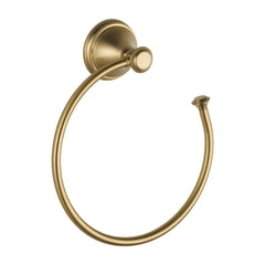 DELTA FAUCET Delta 79746-CZ Cassidy Towel Ring Champagne Bronze