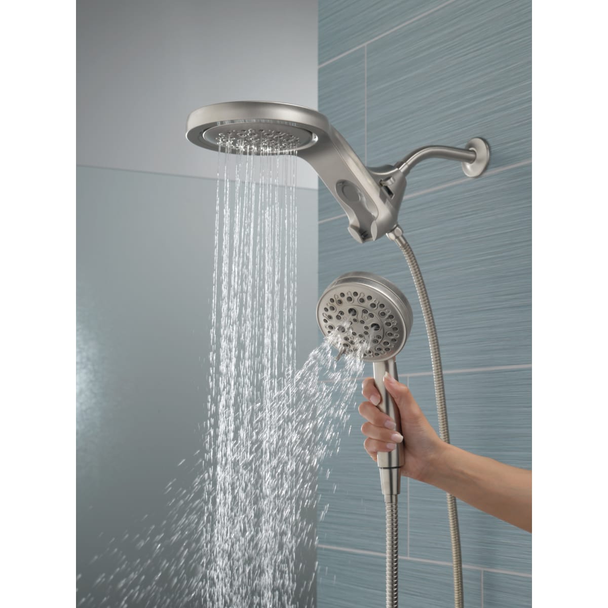 DELTA FAUCET Delta 58680-SS-PR25 HydroRain 2.5 GPM Shower Handshower Kit