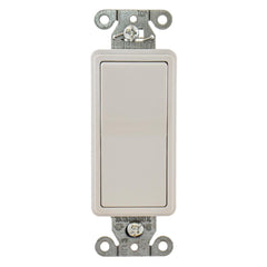 HUBBELL WIRING Wiring Device-Kellems DS120W Standard Self-Grounding AC Switch 120 to 277 VAC