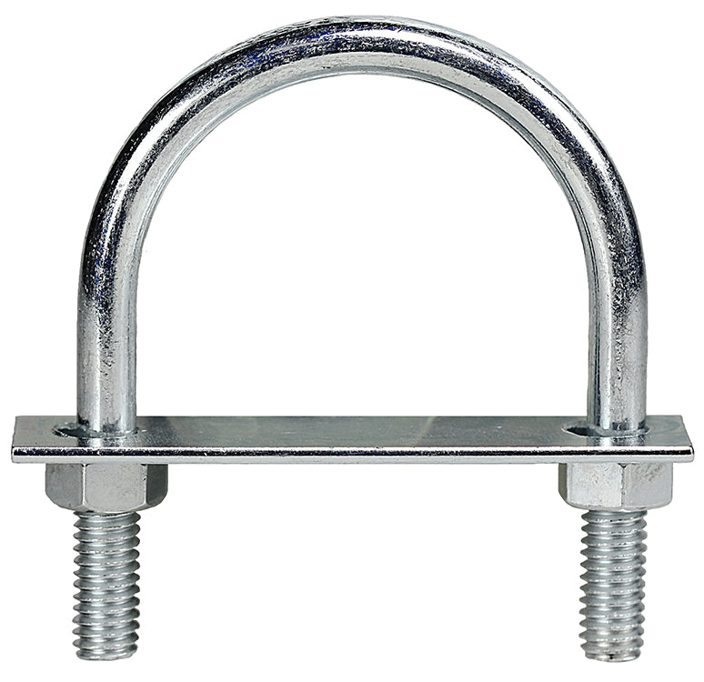 LH DOTTIE Dottie U100 Bolt, 1/4-20 1 Pipe Size U-Bolt with Strap and Hex Head Tap Bolt