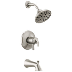 DELTA FAUCET Delta T17433-SS Kayra Monitor 17 Series Tub and Shower Trim 1.75 gpm Brilliance Stainless