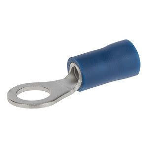 NSI INDUSTRIES NSI Industries R16-10V-S Vinyl Insulated Ring Terminal 16-14 AWG (25 Pack)