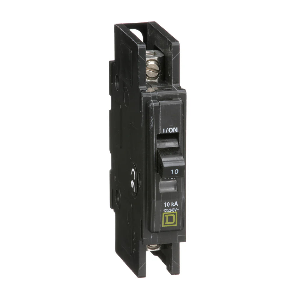 SCHNEIDER ELECTRIC Square D QOU110 Miniature Circuit Breaker 10A 120/240V